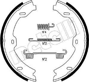 Metelli 53-0247K - Jarrukenkäsarja, seisontajarru inparts.fi