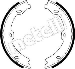 Metelli 53-0247 - Jarrukenkäsarja, seisontajarru inparts.fi