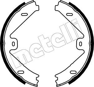 Metelli 53-0250 - Jarrukenkäsarja, seisontajarru inparts.fi