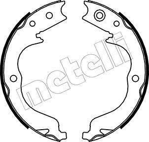 Metelli 53-0268 - Jarrukenkäsarja, seisontajarru inparts.fi