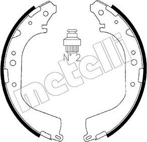 Metelli 53-0280 - Jarrukenkäsarja inparts.fi