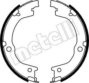 Metelli 53-0230 - Jarrukenkäsarja, seisontajarru inparts.fi