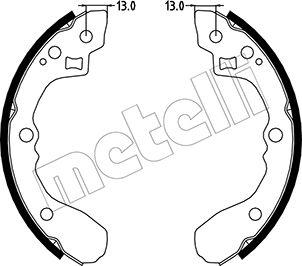 Metelli 53-0220 - Jarrukenkäsarja inparts.fi