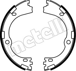 Metelli 53-0752 - Jarrukenkäsarja, seisontajarru inparts.fi