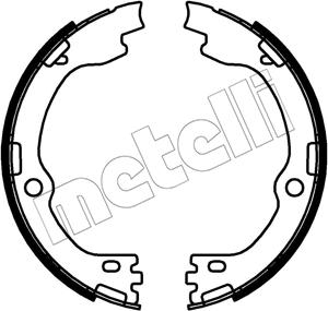 Metelli 53-0738 - Jarrukenkäsarja, seisontajarru inparts.fi