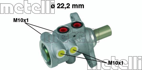 Metelli 05-0594 - Jarrupääsylinteri inparts.fi