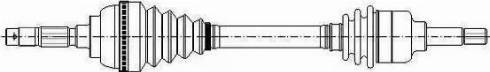 Metelli 17-1155 - Vetoakseli inparts.fi