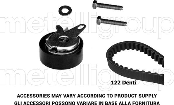 Metelli 29-0405 - Hammashihnasarja inparts.fi