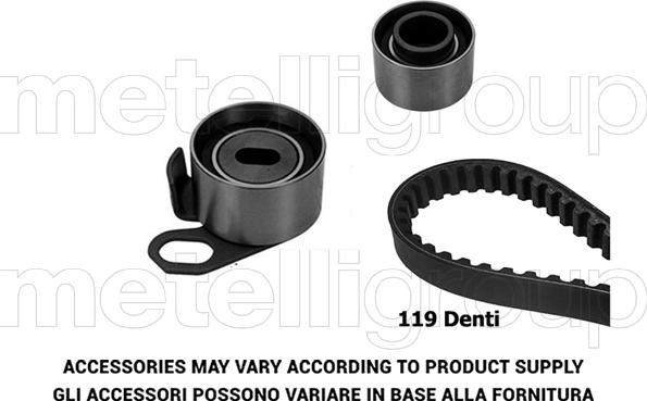 Metelli 29-0402 - Hammashihnasarja inparts.fi