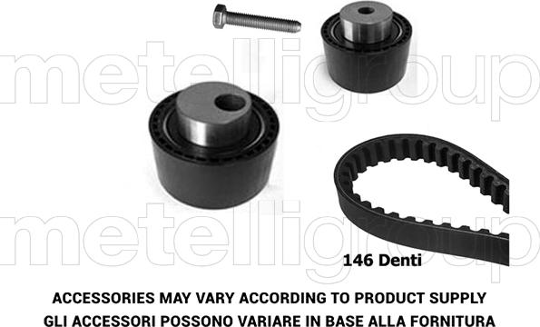 Metelli 29-0099 - Hammashihnasarja inparts.fi