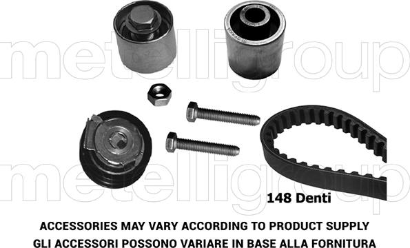 Metelli 29-0046 - Hammashihnasarja inparts.fi