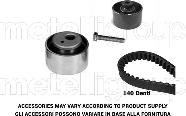 Metelli 29-0048 - Hammashihnasarja inparts.fi