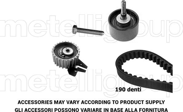 Metelli 29-0042 - Hammashihnasarja inparts.fi