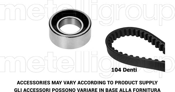 Metelli 29-0059 - Hammashihnasarja inparts.fi