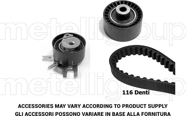 Metelli 29-0055 - Hammashihnasarja inparts.fi