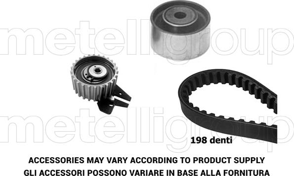 Metelli 29-0061 - Hammashihnasarja inparts.fi