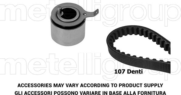 Metelli 29-0062 - Hammashihnasarja inparts.fi