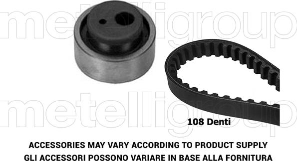 Metelli 29-0014 - Hammashihnasarja inparts.fi