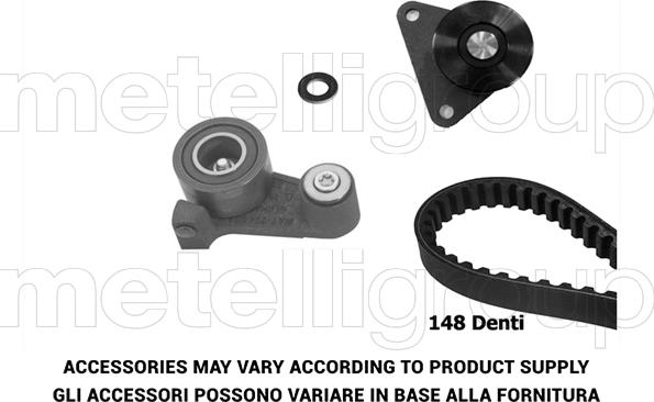 Metelli 29-0011 - Hammashihnasarja inparts.fi