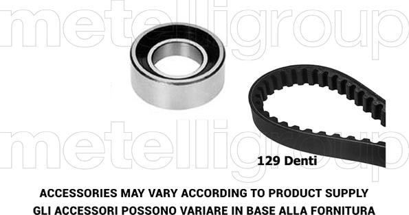 Metelli 29-0029 - Hammashihnasarja inparts.fi