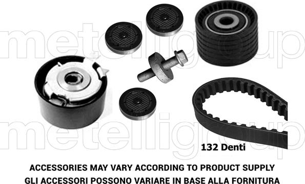 Metelli 29-0079 - Hammashihnasarja inparts.fi