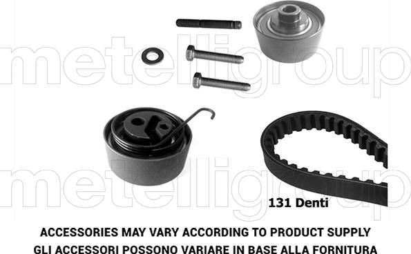 Metelli 29-0195 - Hammashihnasarja inparts.fi