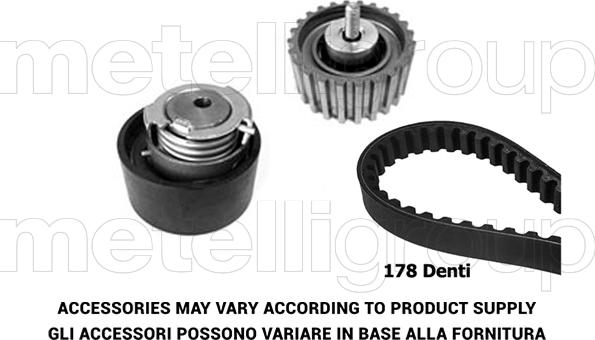 Metelli 29-0144 - Hammashihnasarja inparts.fi