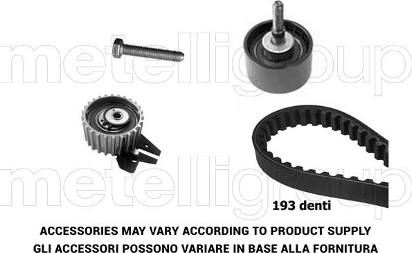 Metelli 29-0145 - Hammashihnasarja inparts.fi