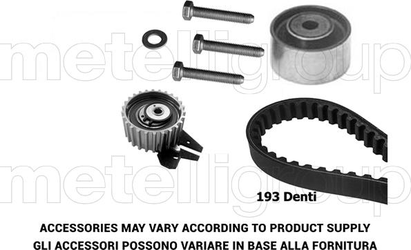 Metelli 29-0148 - Hammashihnasarja inparts.fi