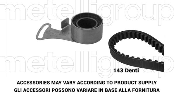 Metelli 29-0156 - Hammashihnasarja inparts.fi