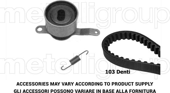 Metelli 29-0150 - Hammashihnasarja inparts.fi