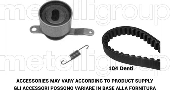 Metelli 29-0151 - Hammashihnasarja inparts.fi