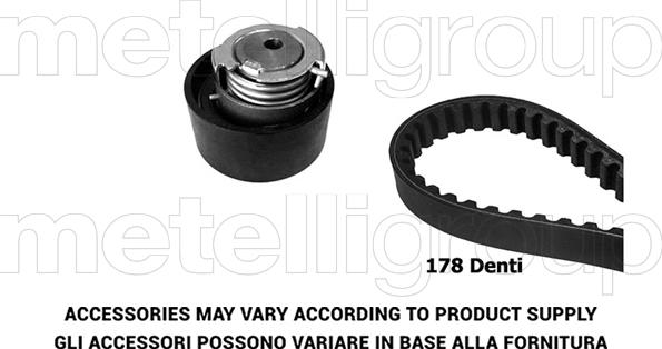 Metelli 29-0169 - Hammashihnasarja inparts.fi