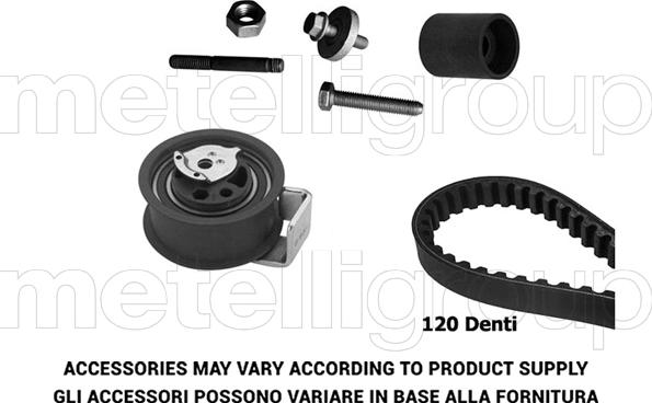 Metelli 29-0168 - Hammashihnasarja inparts.fi