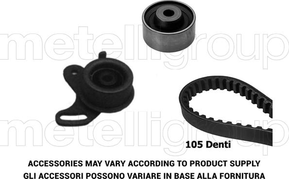 Metelli 29-0108 - Hammashihnasarja inparts.fi