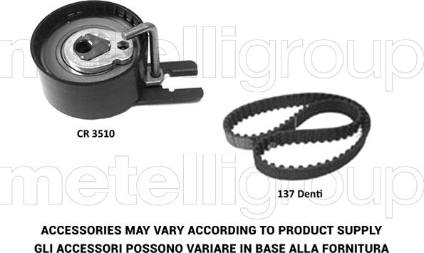 Metelli 29-0112 - Hammashihnasarja inparts.fi