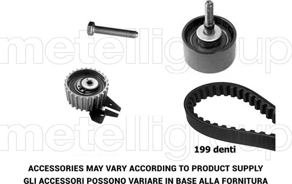 Metelli 29-0137 - Hammashihnasarja inparts.fi