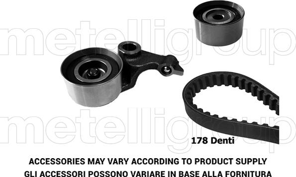 Metelli 29-0175 - Hammashihnasarja inparts.fi