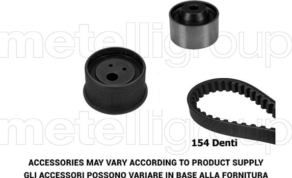 Metelli 29-0391 - Hammashihnasarja inparts.fi