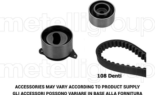 Metelli 29-0398 - Hammashihnasarja inparts.fi