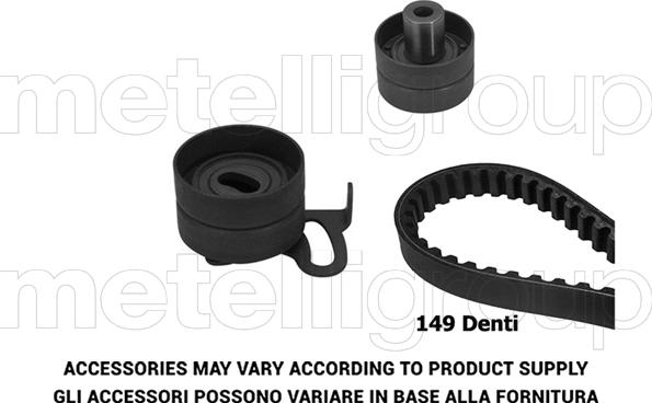 Metelli 29-0346 - Hammashihnasarja inparts.fi