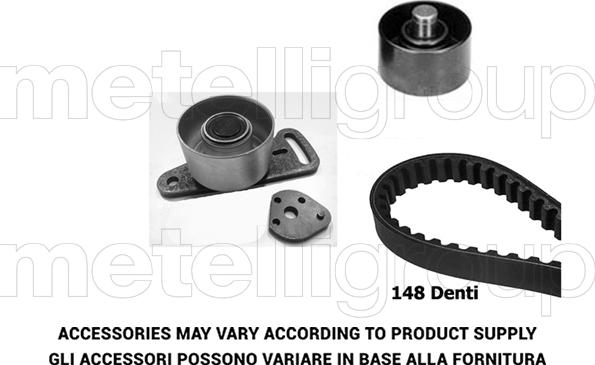 Metelli 29-0340 - Hammashihnasarja inparts.fi