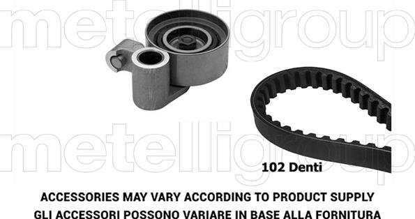 Metelli 29-0343 - Hammashihnasarja inparts.fi