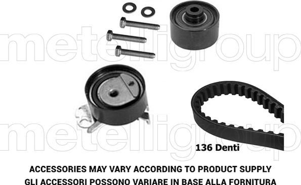 Metelli 29-0359 - Hammashihnasarja inparts.fi