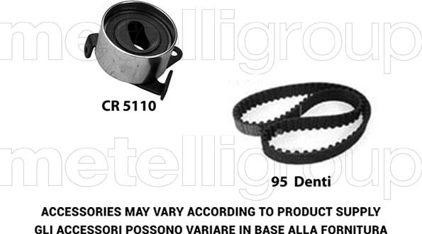 Metelli 29-0354 - Hammashihnasarja inparts.fi