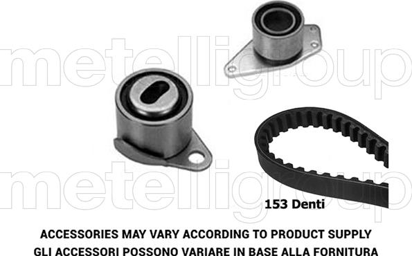 Metelli 29-0358 - Hammashihnasarja inparts.fi