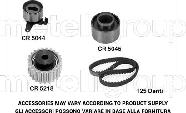 Metelli 29-0352 - Hammashihnasarja inparts.fi