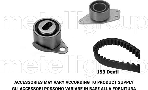 Metelli 29-0360 - Hammashihnasarja inparts.fi