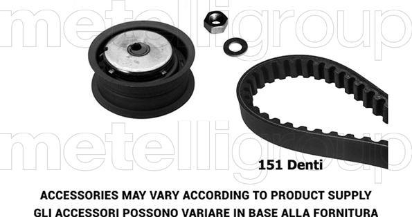 Metelli 29-0305 - Hammashihnasarja inparts.fi