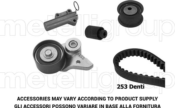 Metelli 29-0311 - Hammashihnasarja inparts.fi